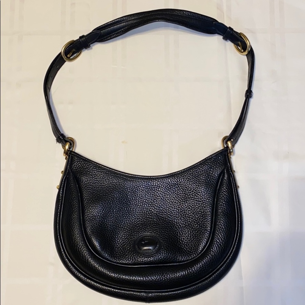 Dooney & Bourke Crescent Shoulder Bag BLACK/BLACK